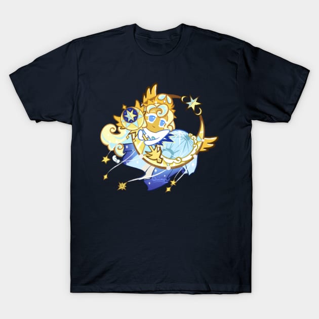 Moonlight Cookie’s blissful full moon costume T-Shirt by Quimser